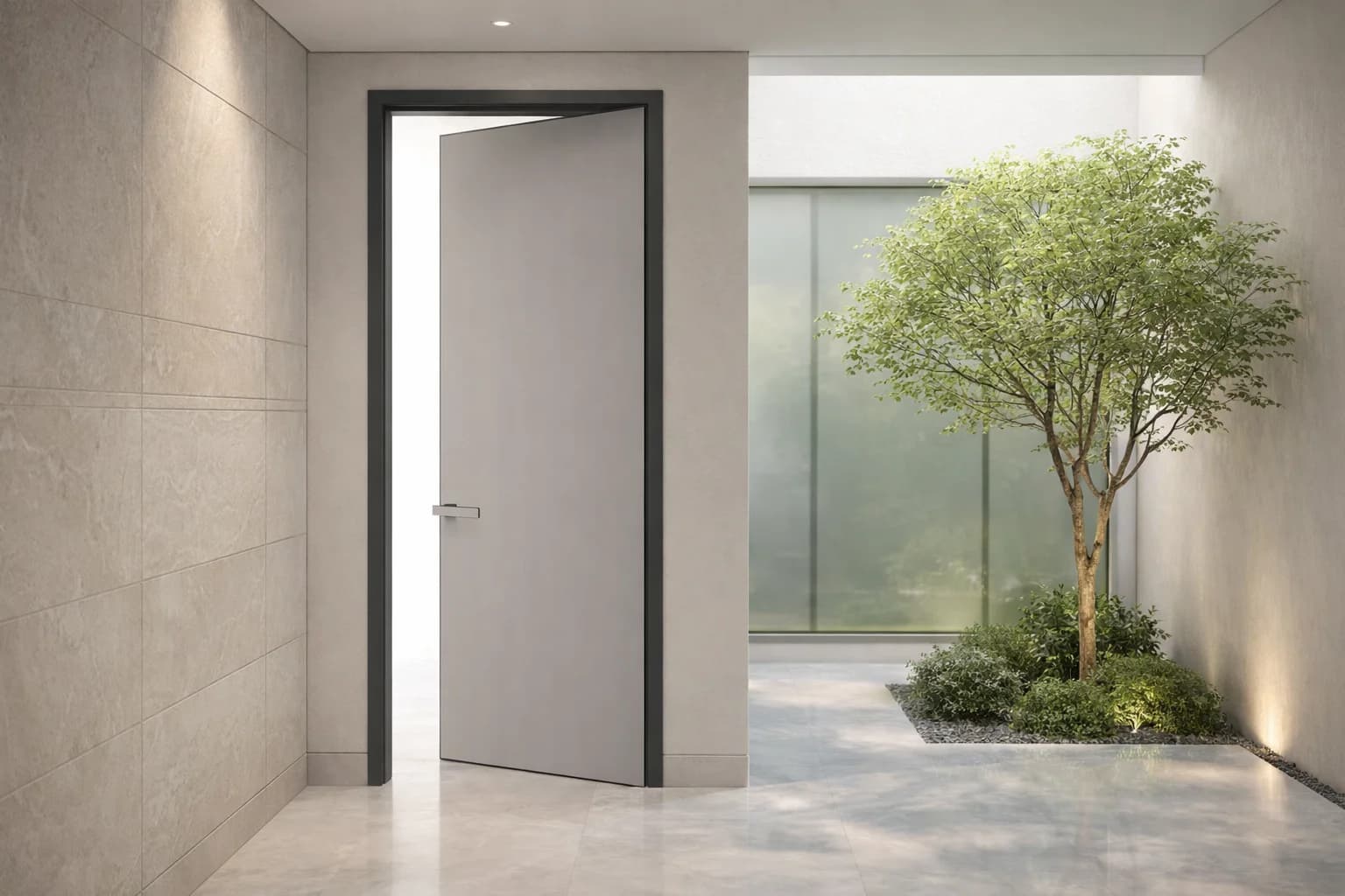 ALUFURN Barn Slider aluminium interior door India