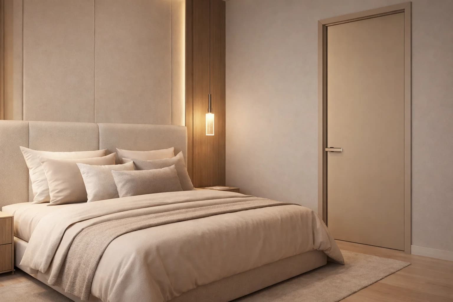 ALUFURN Flush Panel aluminium interior door India