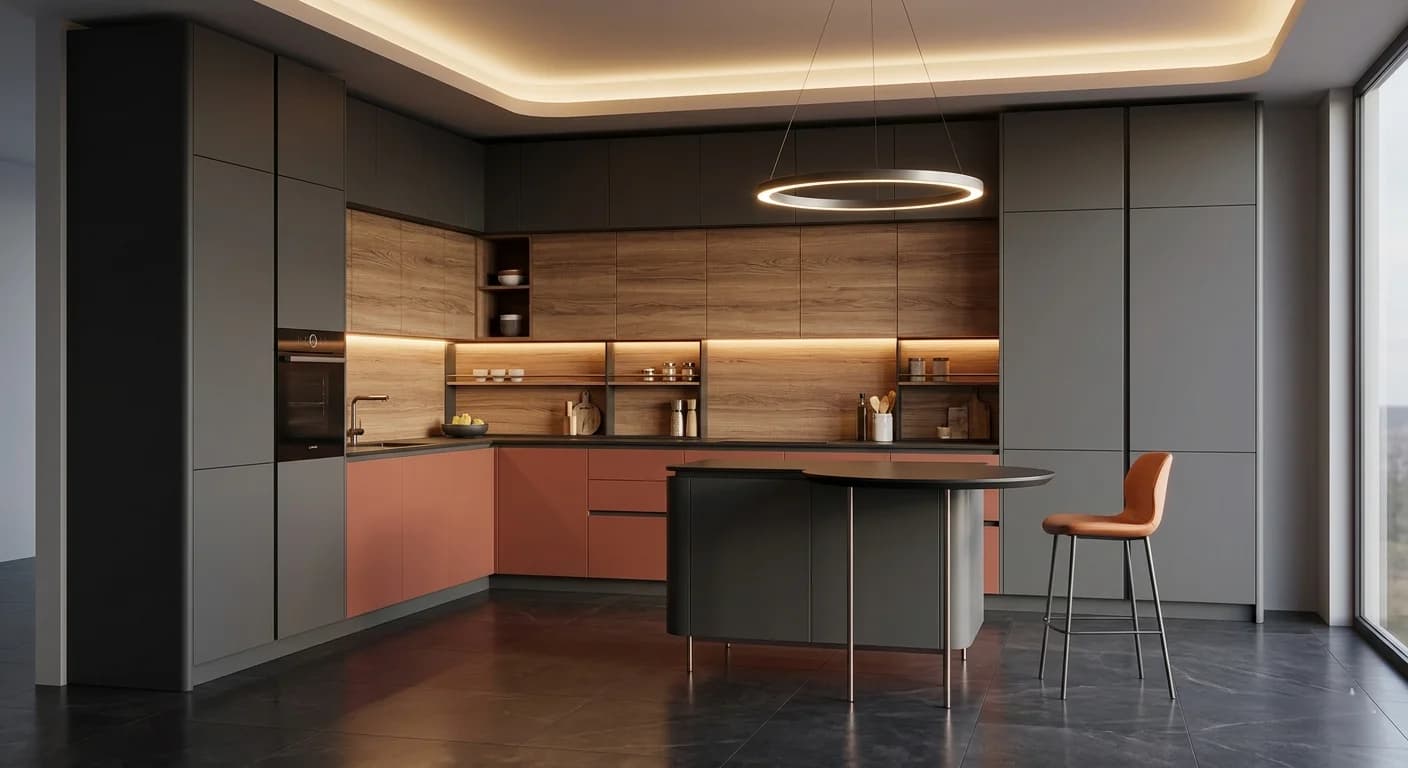 ALUFURN Modular Max aluminium modular kitchen India